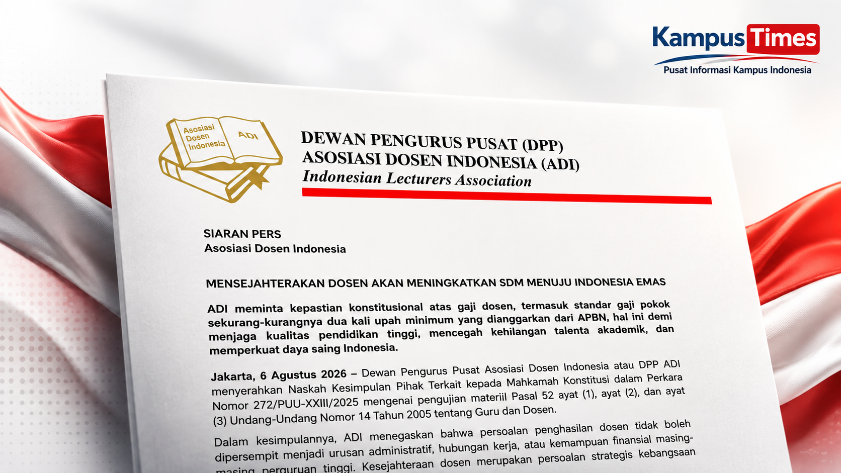 Menjaga Kualitas Pendidikan Tinggi Nasional
