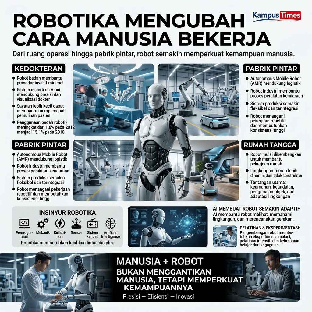 Robotika Merambah Berbagai Sektor