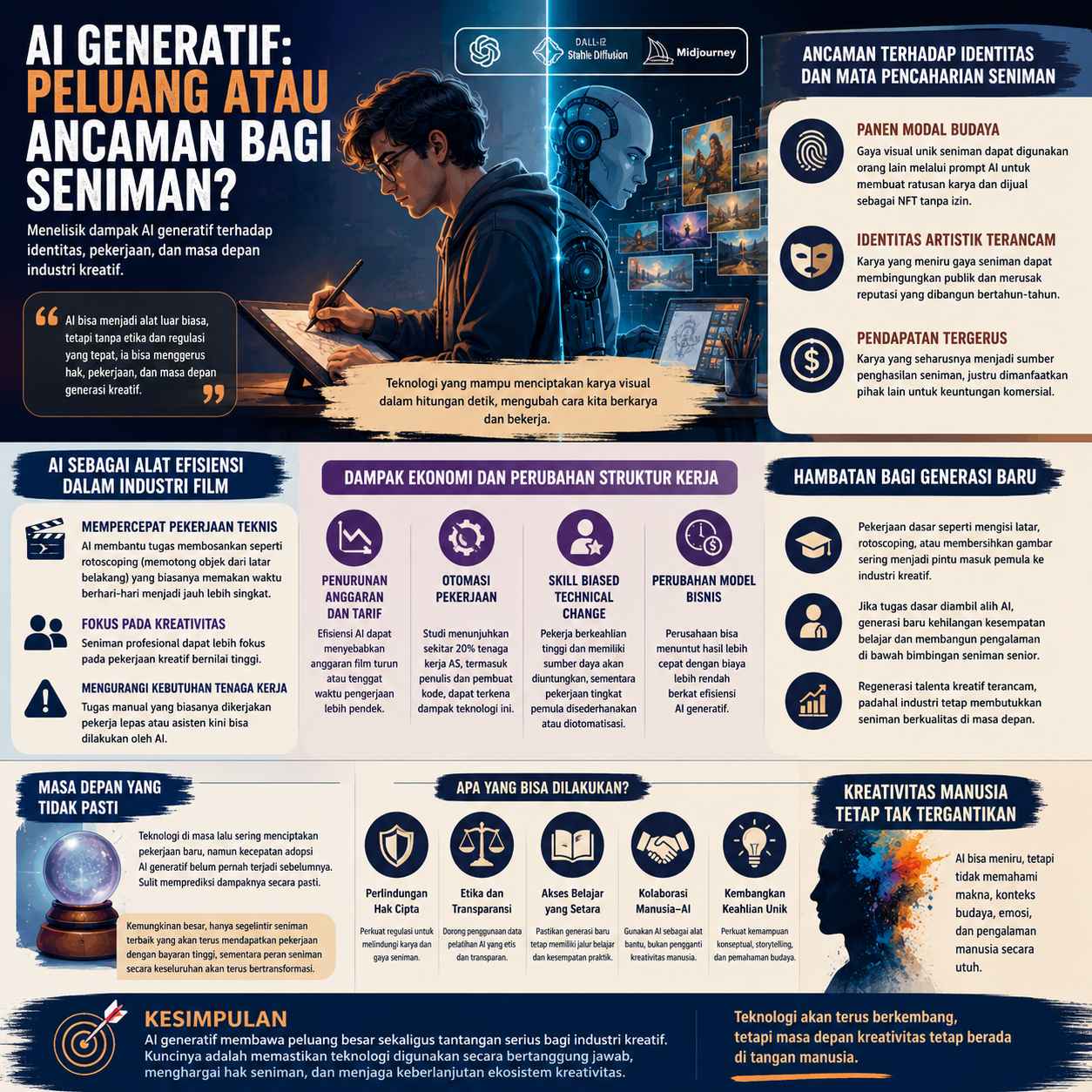 AI Generatif dan Ancaman terhadap Identitas Seniman