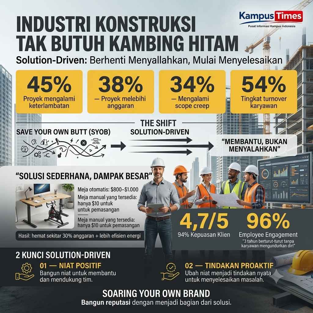 Empat Tantangan Utama Industri Konstruksi